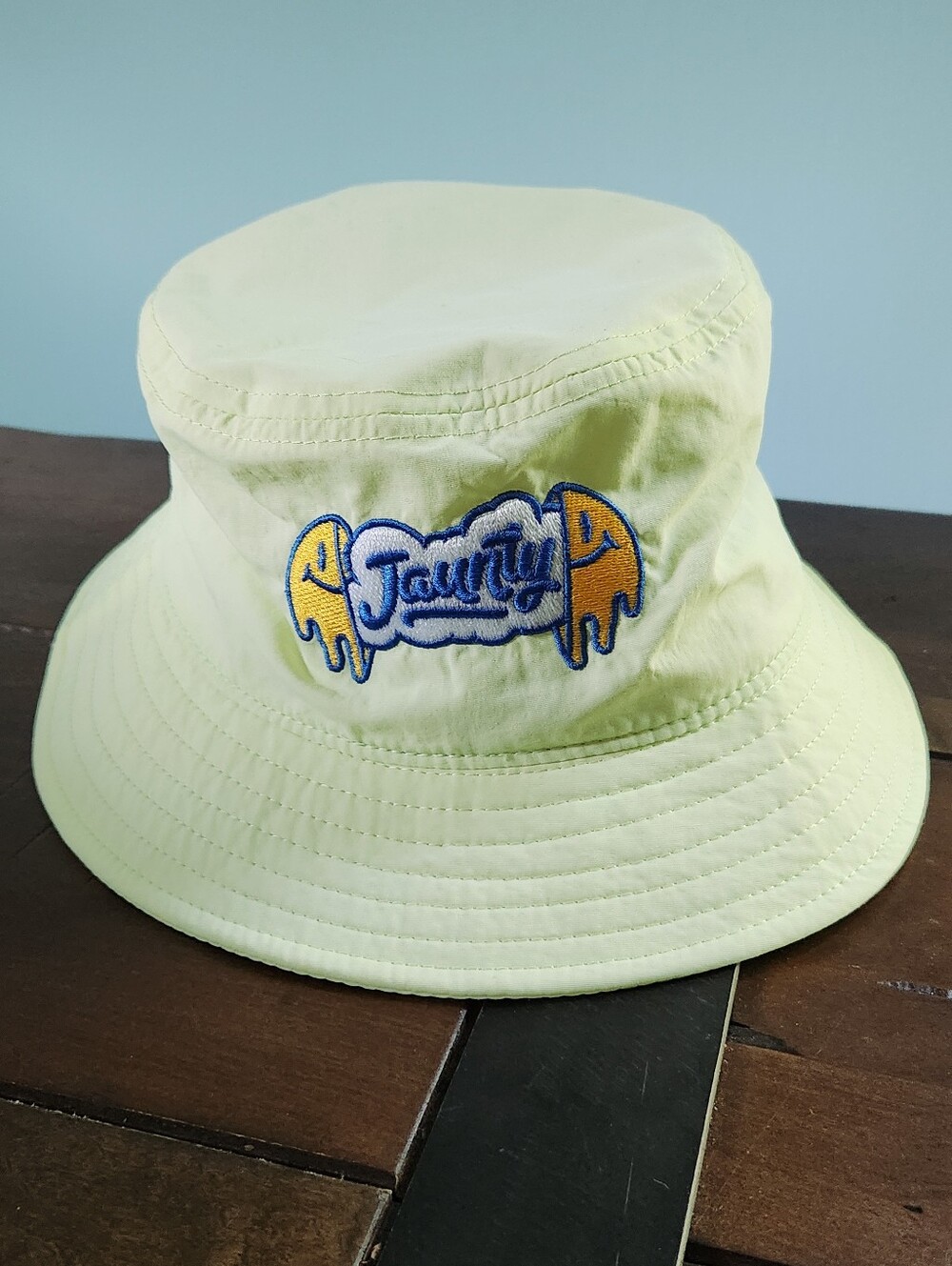Jaunty Pastel Green Bucket Hat